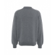 Cardigan in maglia grigio