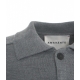 Cardigan in maglia grigio