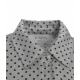 Camicetta a pois grigio