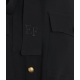 Tuta in crpe stretch nero