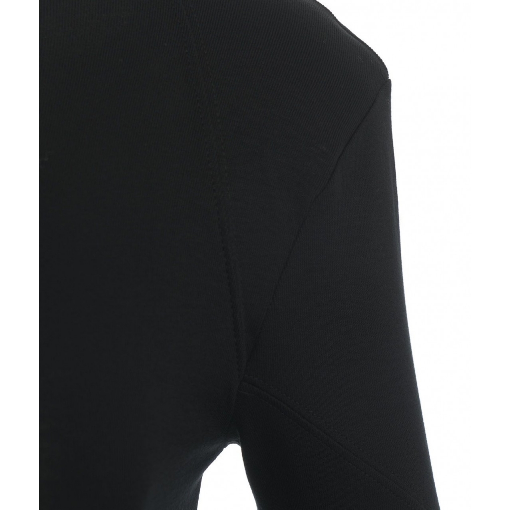 Abito con spalle imbottite nero