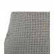 Gonna jersey con strass grigio