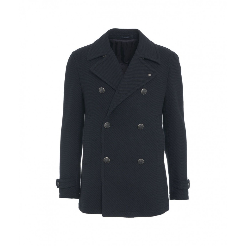Pea coat Monaco blu scuro
