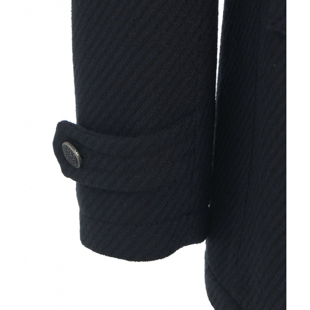 Pea coat Monaco blu scuro