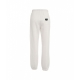 Pantaloni jogging con logo Pera bianco