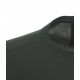 Maglia a maniche lunghe in cotone verde scuro