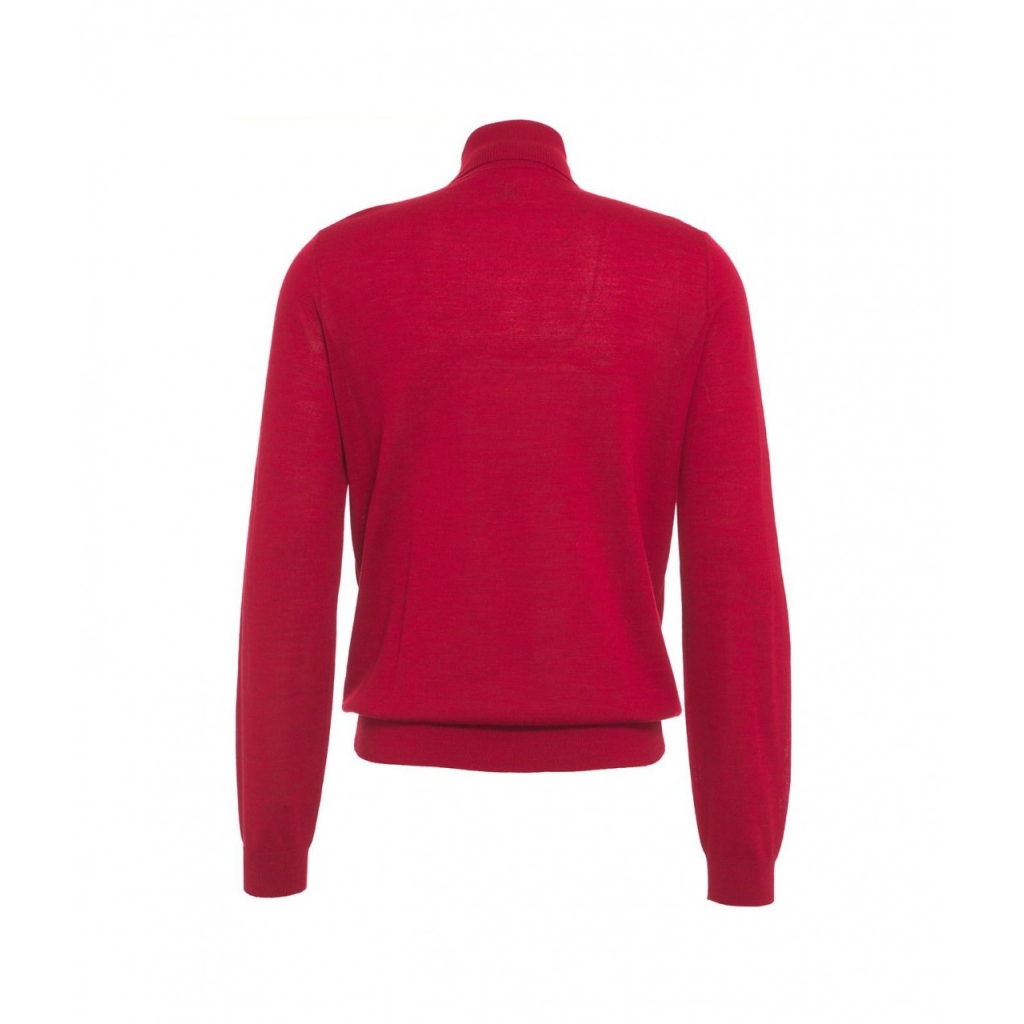 Maglia dolcevita rosso
