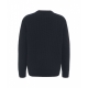 Maglione in lana blu scuro