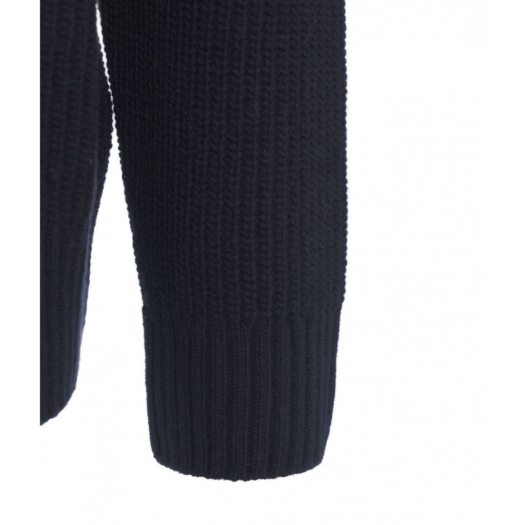 Maglione in lana blu scuro