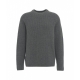 Maglione in lana grigio