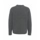 Maglione in lana grigio