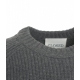Maglione in lana grigio