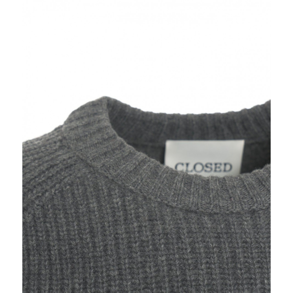 Maglione in lana grigio