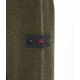 Maglione dolcevita in velluto verde