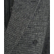 Cappotto in jersey di lana grigio