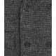 Cappotto in jersey di lana grigio