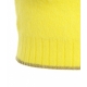 Top in maglia con dolcevita giallo