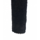 Pullover in maglia pelosa nero