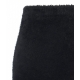 Gonna a tubo in maglia pelosa nero
