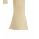Cardigan in maglia lurex oro