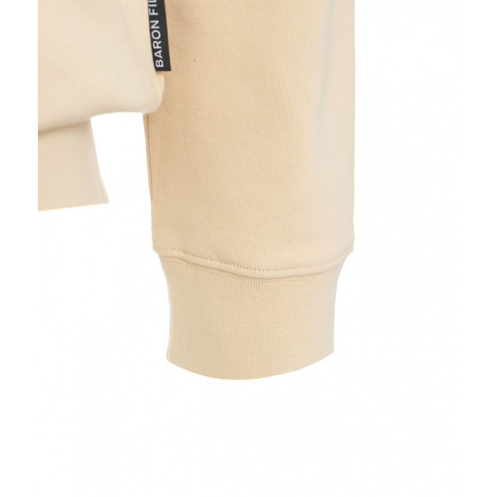 Felpa con stampa XCII beige