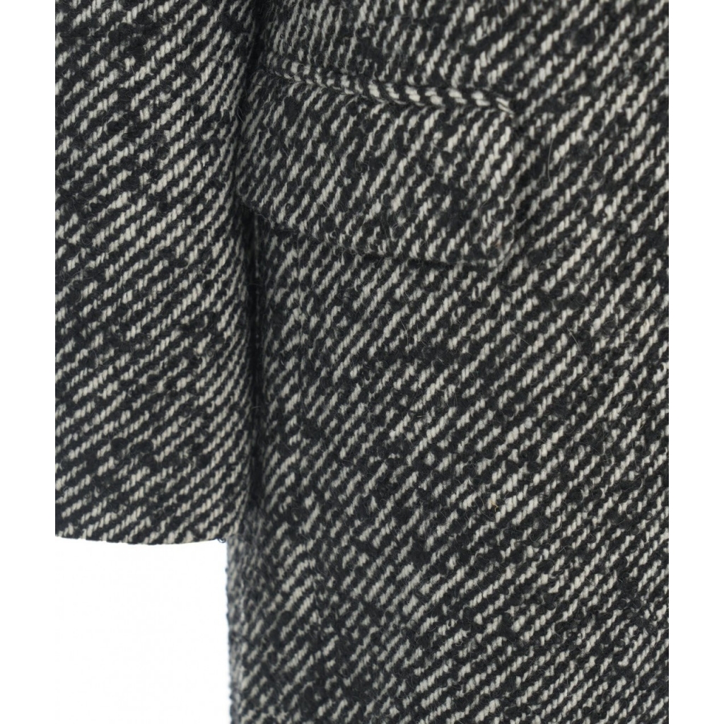 Cappotto oversize in lana Butter nero