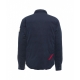 Giacca overshirt imbottita Belluno blu scuro