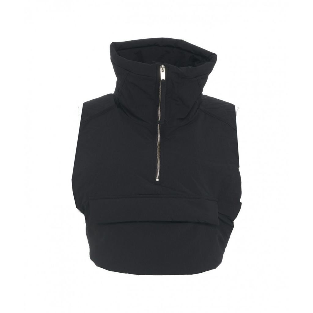 Gilet imbottito cropped nero