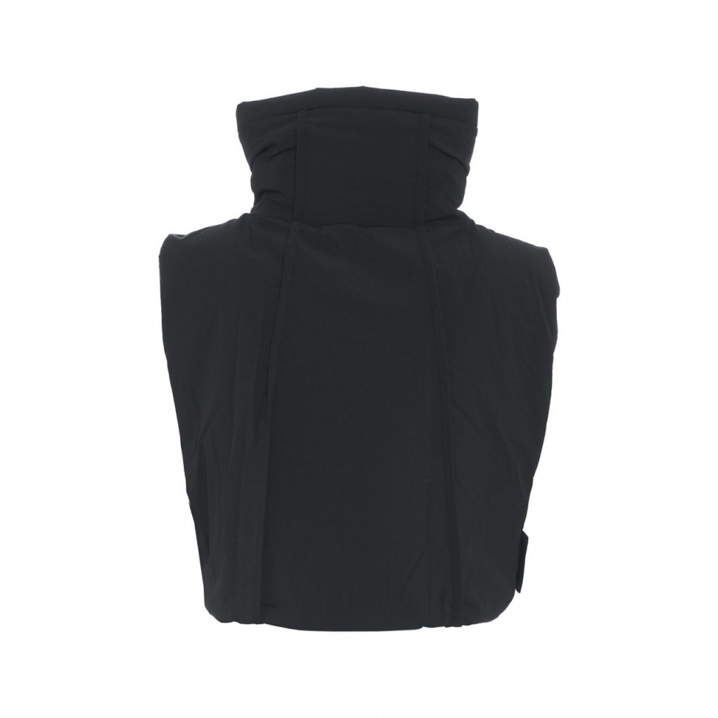 Gilet imbottito cropped nero