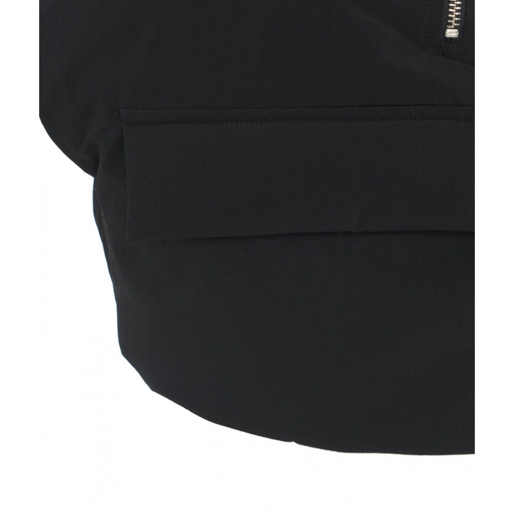 Gilet imbottito cropped nero