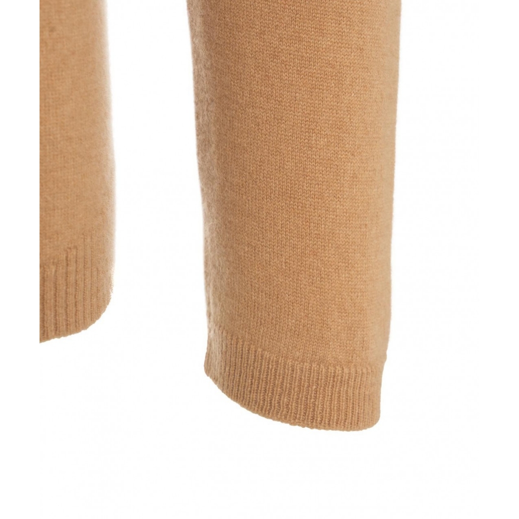 Maglione in cashmere Cammello