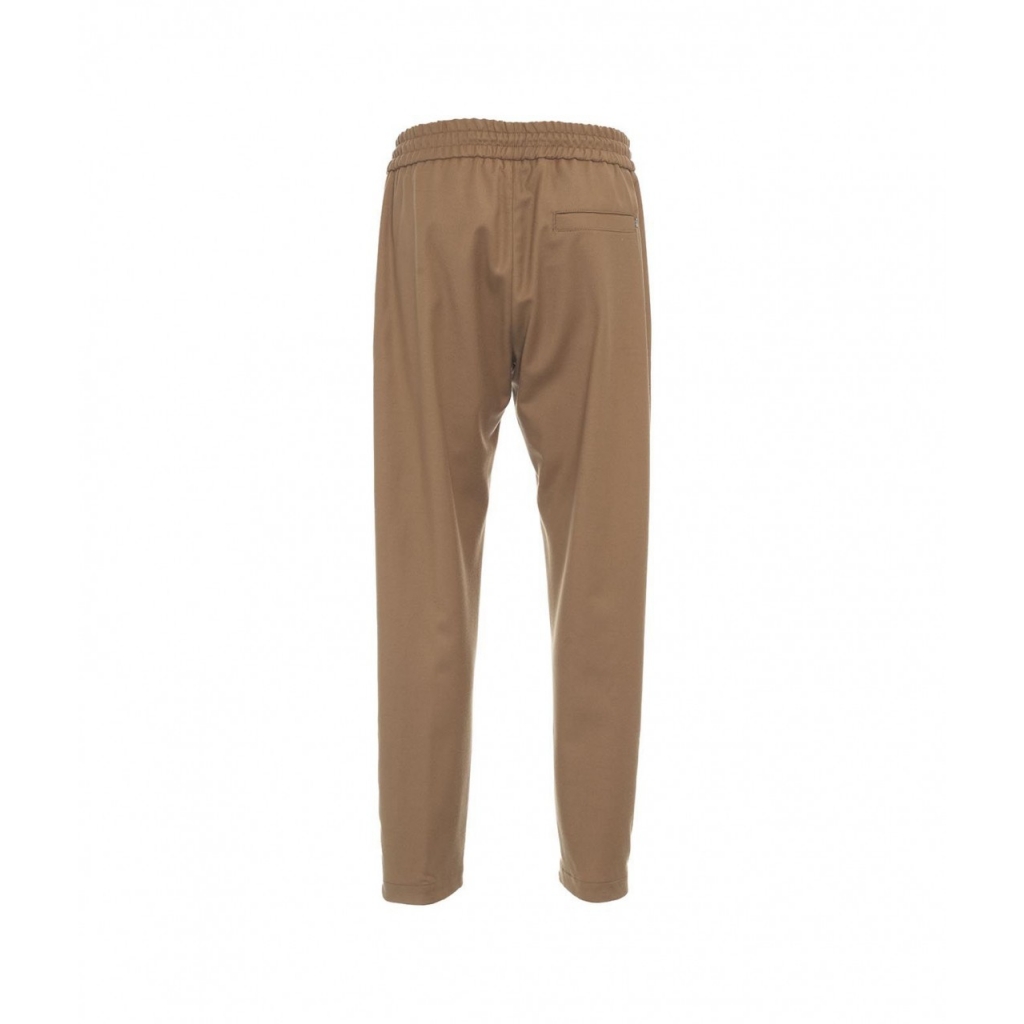 Pantaloni chino in flanella Yuri marrone