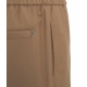 Pantaloni chino in flanella Yuri marrone