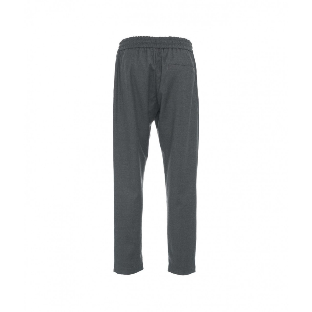 Pantaloni chino in flanella Yuri grigio