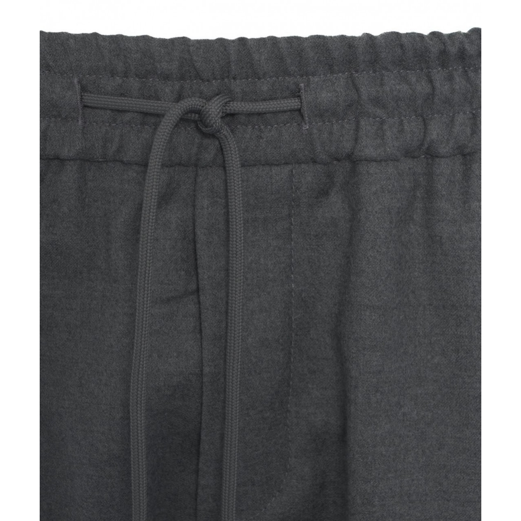 Pantaloni chino in flanella Yuri grigio