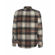 Camicia di flanella a quadri Arc nero