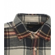 Camicia di flanella a quadri Arc nero