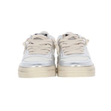 Scarpe 4B12 Donna Hyper D 833 BIANCO AREGENTO