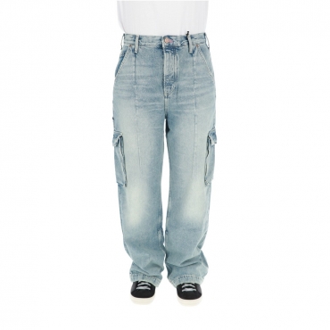 Jeans ScotchSoda Donna The Deep Low Rise Loose Cargo NAVY