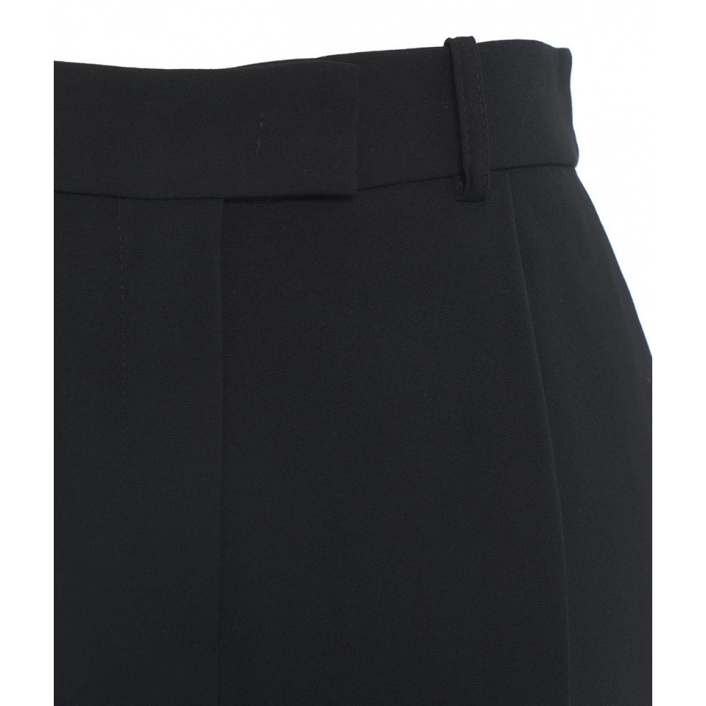 Bermuda con piega nero