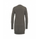 Cardigan lungo Brook marrone