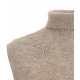 Gilet in maglia Sparkling marrone chiaro