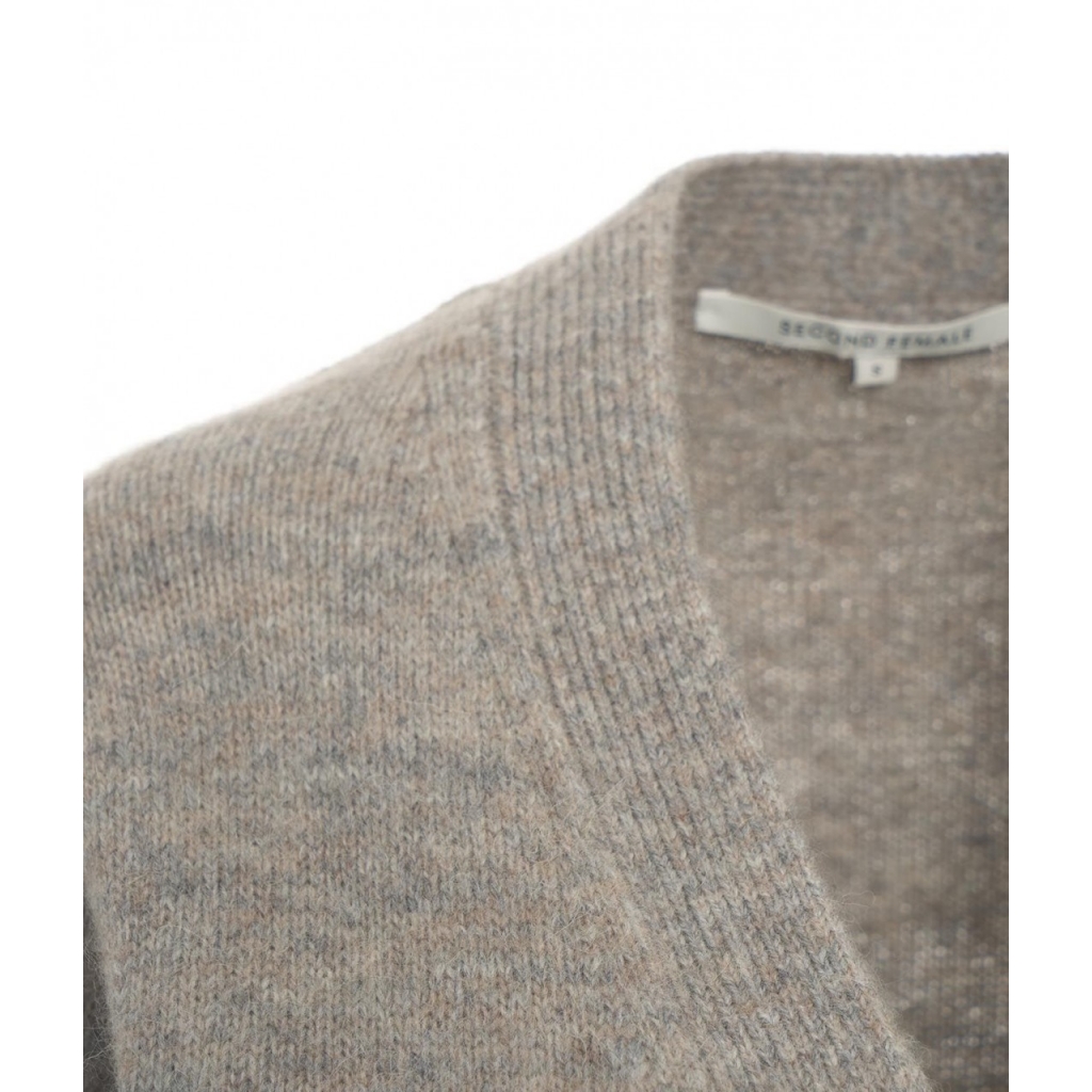 Cardigan in misto alpaca Faria grigio
