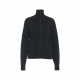 Cardigan con collo alto Ofia nero