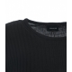 Maglione a coste Camb nero