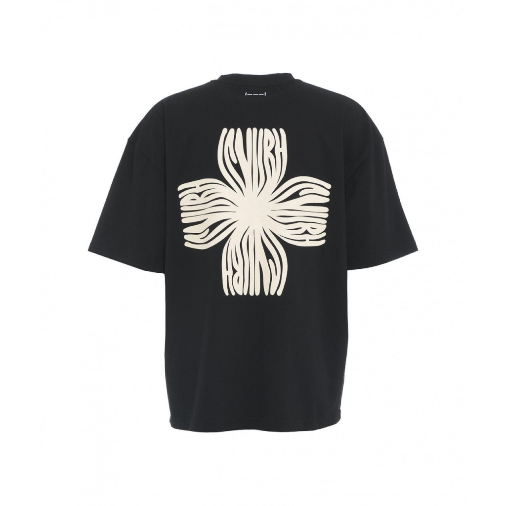 T-shirt con stampa nero