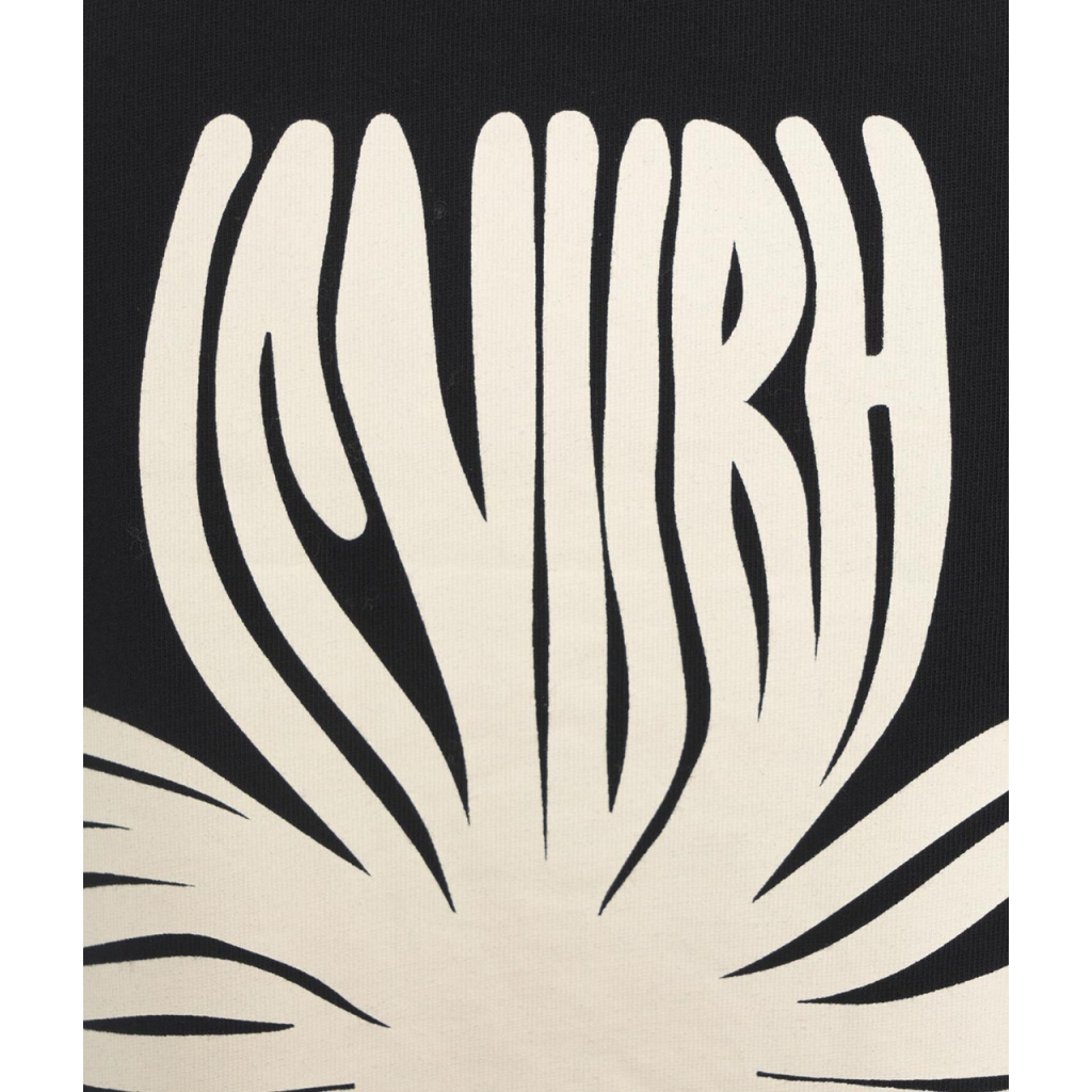 T-shirt con stampa nero