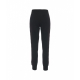 Pantaloni jogging a maglia nero