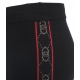Pantaloni jogging a maglia nero