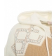 Maglione in misto lana con cappuccio marrone